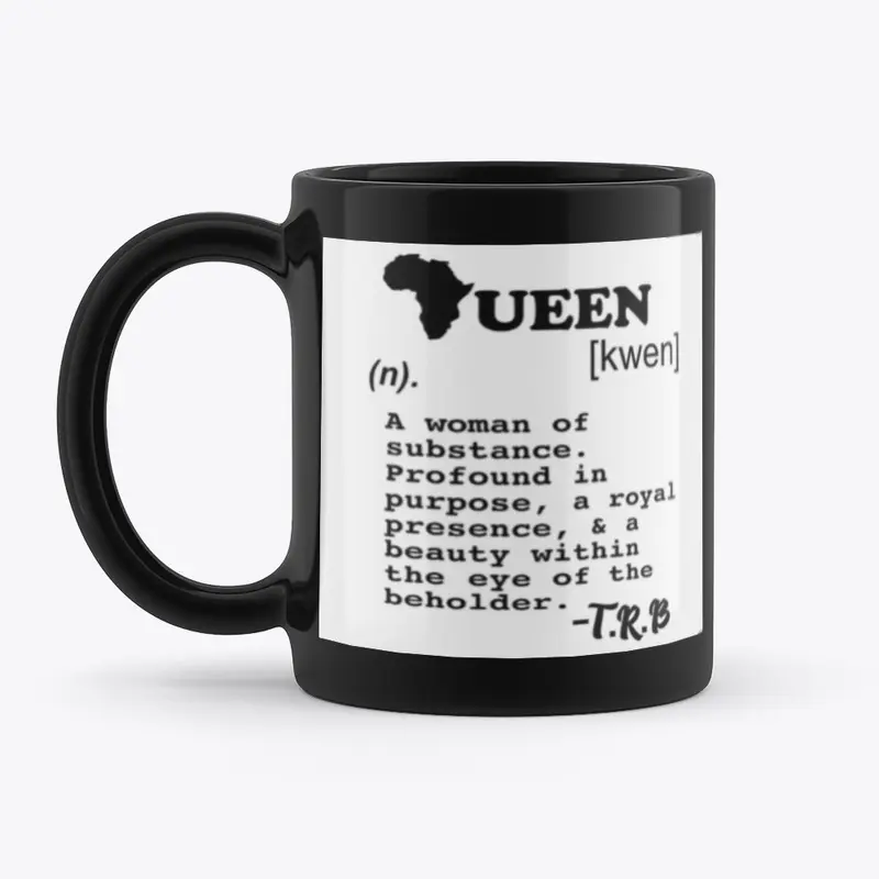 Queen Defined (Black) Mug